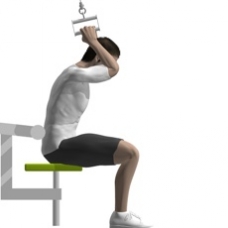 Cable Crunch, Seated Starting Position